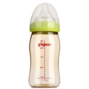 88VIP：pigeon 贝亲 AA74 宽口径PPSU奶瓶 240ml *2件 123元包邮（需用券，合61.5元/件）