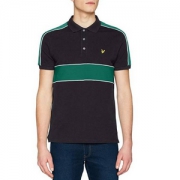 限XS码，Lyle & Scott 苏格兰金鹰 SP1003V 男士纯棉撞色Polo衫 Prime会员凑单免费直邮含税