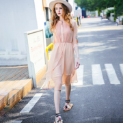 LIEBO 裂帛 51171687 女士雪纺连衣裙  159.8元包邮