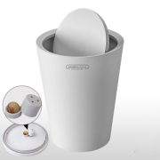 汉世刘家 摇盖创意垃圾桶 10L 10.8元（需用券）