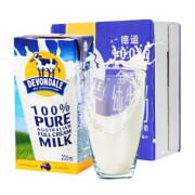 11日10点：Devondale 德运 全脂牛奶 200ml*24盒 59元包邮（前1小时）