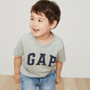 ￥27.3 16日0点： GAP 盖璞 437803 男童短袖T恤