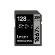 Lexar雷克沙1667XSD存储卡128GB（UHS-Ⅱ、V60、U3）
