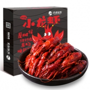 洪湖渔家 麻辣小龙虾1.6kg 净虾850g 6-8钱/21-28只  *4件 89元（双重优惠）