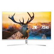 历史低价：ViewSonic 优派 VX3258-2KC-HD-W 31.5英寸显示器（2K、1800R、88%NTSC） 1388元包邮（满减）