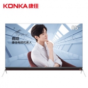 KONKA 康佳 LED65X8 65英寸 4K平板电视 2899元包邮（需用券）