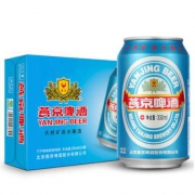 燕京啤酒 11度 蓝听啤酒 330ml*24听