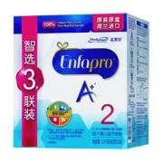Enfamil 美赞臣 铂睿较大婴儿配方奶粉2段（ 6-12月龄） 1200克组合装 220元包邮