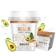 12件x3杯 蒙牛 冠益乳 藜麦+燕麦+牛油果 100g