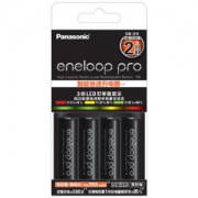 eneloop爱乐普充电电池5号五号4节KJ55HCC40C含55快速充电器黑色+凑单品