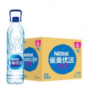 Nestle雀巢优活饮用水1.5L*12瓶*4件