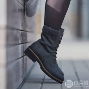限UK3.5码，Ecco 爱步 Elaine伊莲系列 女士Hydromax®防泼水中帮马丁靴 Prime会员免费直邮含税