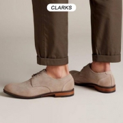 多尺码，19新款 Clarks 其乐 Flow Plain 男士英伦德比鞋 Prime会员免费直邮含税