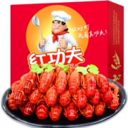 红功夫 麻辣小龙虾 4-6钱 35-50只 净虾1.8kg *3件 94.4元（双重优惠）
