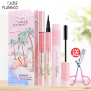 火烈鸟 丝羽流畅眼线液笔+睫毛膏 券后￥29