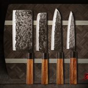精美木盒包装！4件套 德国 TOKIO KITCHENWARE 纯手工锻造刀