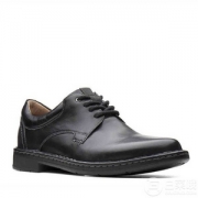 限US7码，Clarks 其乐 Gadson Plain 男士舒适真皮牛津鞋 Prime会员免费直邮含税