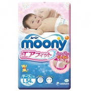 moony 尤妮佳 婴儿纸尿裤 L 54片x4件