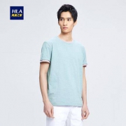 HLA 海澜之家 男士竹节棉T恤