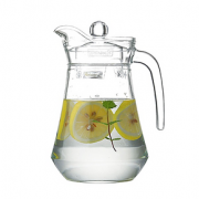 乐美雅 玻璃鸭嘴壶 1300ml