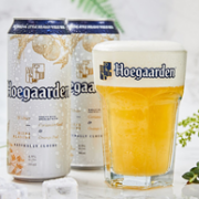 韩国产，Hoegaarden 福佳 白啤酒 500mlx24听
