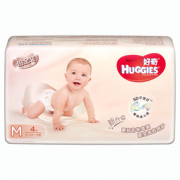 HUGGIES 好奇 铂金装 婴儿纸尿裤 M4片  0.9元包邮