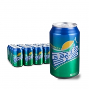10点开始、88VIP：雪碧汽水 330ml*24 罐/箱 36.6元包邮（双重优惠）