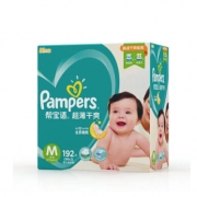 88VIP：Pampers 帮宝适 超薄干爽系列 婴儿纸尿裤 M号 192片 *3件 510.55元包邮（需用券）