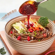 香思里 酸辣荞麦面 645g 五人份