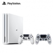 SONY 索尼 PlayStation 4 PS4 Pro 1TB 白色主机晶透套装