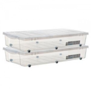Citylong禧天龙X-6073塑料床底收纳箱54L/2个装