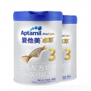 88VIP：Aptamil 爱他美 卓萃 幼儿配方奶粉 3段 900g*2罐 *3件 1548元包邮（合258元/件）