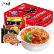 白象香辣猪骨红油方便面（4种口味可选）75g*24包