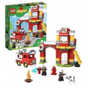 LEGO 乐高 Duplo 得宝系列 10903 消防局出动+10874 得宝 智能火车 558元包邮（需用券）