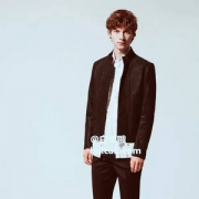 2.7折 L码，HUGO Hugo Boss 雨果·博斯 Lectric 男士修身山羊皮夹克 Prime会员免费直邮含税
