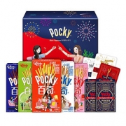 25日10点、88VIP：glico 格力高 百奇 悦享礼盒 5盒*60g+定制扑克*2 16.45元包邮（前5分钟）
