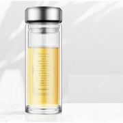 梦尚 MS-17003 双层隔热玻璃杯 300ml 8.9元包邮（需用券）