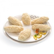 8千米裹粉阿拉斯加鳕鱼排260g6块裝*18件