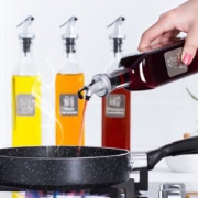 Haggis防漏玻璃油瓶套装500ml*四个装