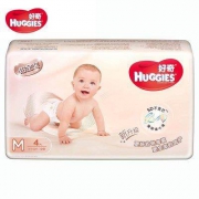 HUGGIES 好奇 铂金装 婴儿纸尿裤 中号 M4片
