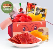 三只松鼠 果干肉食大礼包 券后￥29.9
