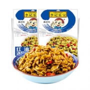 李记乐宝 红油泡豇豆 酸豆角 100g*10袋 12.9元包邮（需用券）