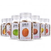 ￥25.9 金德福6瓶蜂蜜柚子丹盐咸金枣瓶装陈皮丹怀旧零食