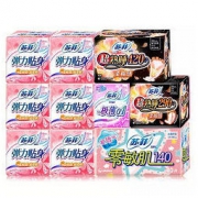 Sofy 苏菲 日用夜用卫生巾组合 290+420mm 81片装 39.9元包邮（需用券）