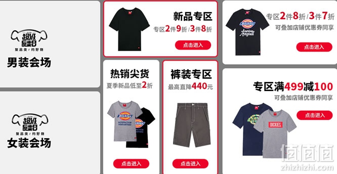 Dickies潮服特卖