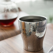 京造 不锈钢敞口杯保温杯 280ML