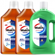 8日10点：Walch 威露士 衣物家居消毒液2L+ 除菌液 1L *2件 99元包邮（前800件，合49.5元/件）