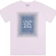 Calvin Klein 卡尔文·克莱恩 男童圆领T恤