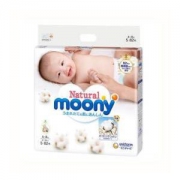 moony尤妮佳Natural皇家系列婴儿纸尿裤S号82片*3件