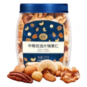 中粮旗下 时怡 什锦坚果仁 
 1.02kg罐装 109元包邮 平常130元